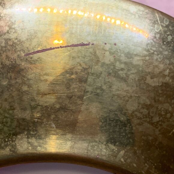 Vintage Japanese Porcelain Bowl Stork Print Trinket Dish Made in Hong Kong 6" - Picture 8 of 13